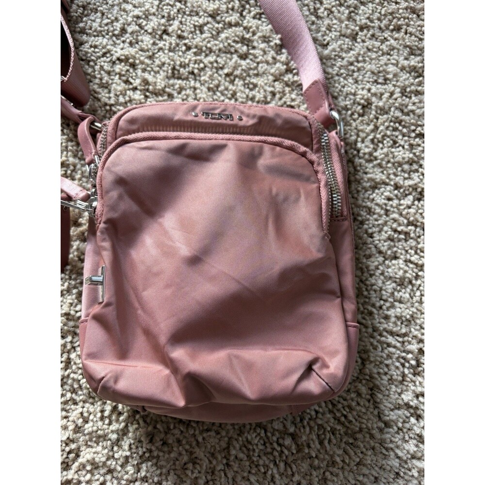TUMI VOYAGEUR RAMA / RUMA CROSSBODY HANDBAG BAG SHOULDER PURSE ORCHID pink
